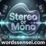 stereo or mono