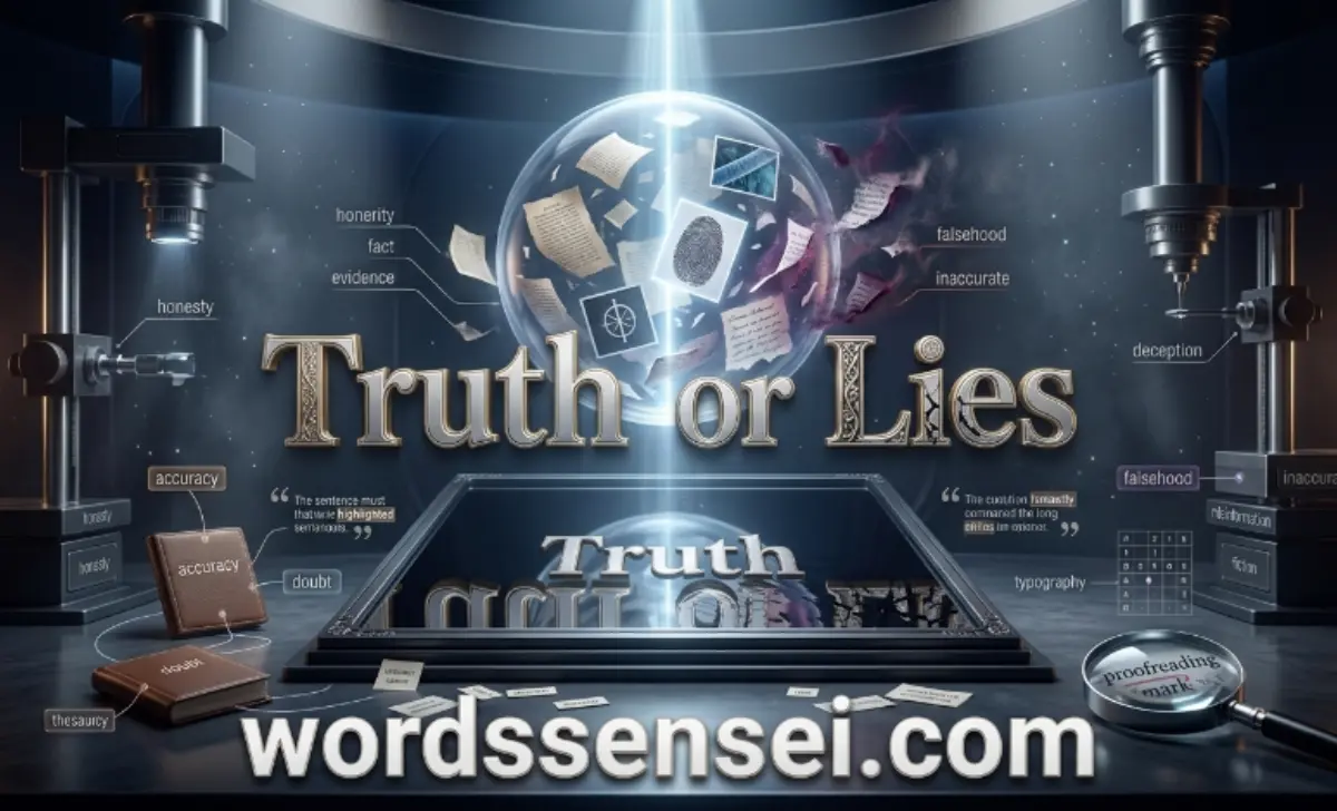truth or lies