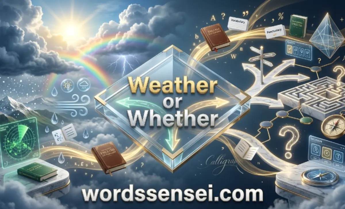 Weather or Whether