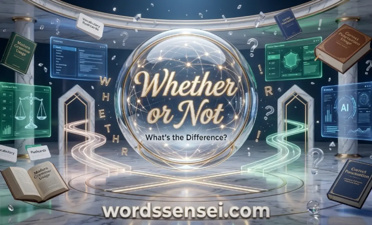 whether or not