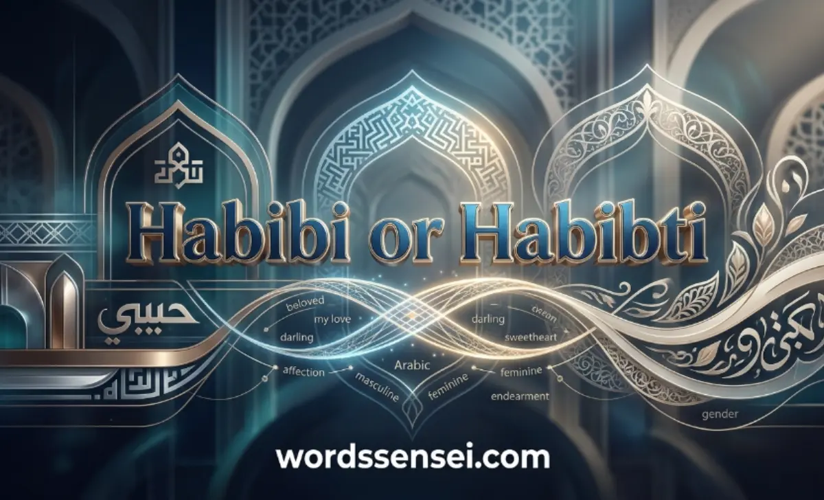 Habibi or Habibti