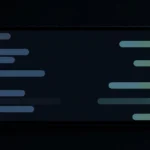 A phone screen glowing in the dark showing scattered short text message bubbles with long time gaps between them, moody photorealistic style.
